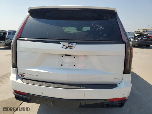 2021 Cadillac Escalade Sport Platinum with VIN 1GYS4GKL0MR265168, listed as a Copart auction lot 66697114 with 0 mi miles and Clean Title. Bid and sale history available at carsss.com. Image 6.