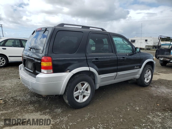 2007 Ford Escape Hybrid with VIN 1FMCU49H07KB70757, listed as a Copart auction lot 56345955 with 174,336 mi miles and Clean title. Bid and sale history available at DreamBid. Image 3.
