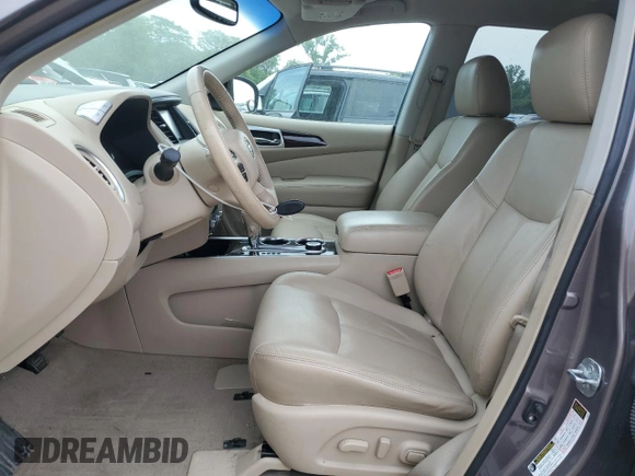 2013 Nissan Pathfinder Platinum with VIN 5N1AR2MM9DC625435, listed as a Copart auction lot 59798145 with 131,209 mi miles and Salvage title. Bid and sale history available at DreamBid. Image 7.