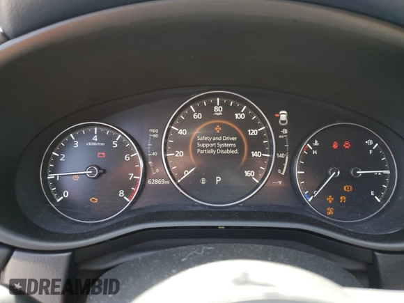 2020 Mazda CX-30 Preferred with VIN 3MVDMBDL5LM132094, listed as a Copart auction lot 54216815 with 62,869 mi miles and Salvage title. Bid and sale history available at DreamBid. Image 9.