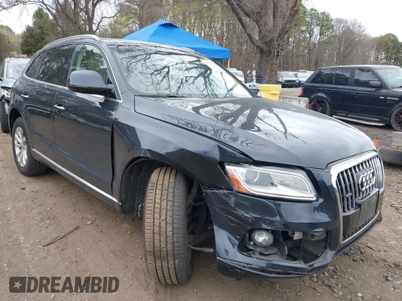 2016 Audi Q5 Premium Plus with VIN WA1L2AFP6GA021340, listed as a IAAI auction lot 42075938 with 47,248 mi miles. Bid and sale history available at carsss.com. Image 6.