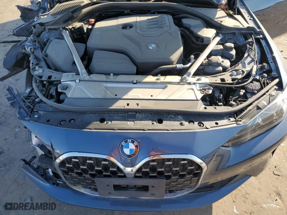 2023 BMW 4 Series 430i xDrive with VIN WBA73AP09PCL95500, listed as a Copart auction lot 75218424 with 0 mi miles and Salvage Title. Bid and sale history available at carsss.com. Image 11.