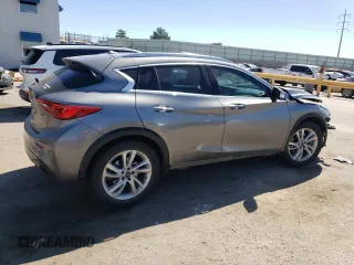 2017 Infiniti QX30 Premium with VIN SJKCH5CPXHA018911, listed as a Copart auction lot 48618365 with Not Provided miles and Salvage Title. Bid and sale history available at DreamBid. Image 3.