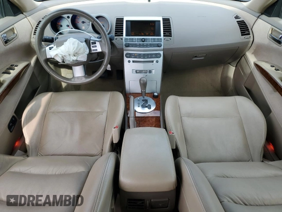 2006 Nissan Maxima SL with VIN 1N4BA41E36C845087, listed as a Copart auction lot 61875455 with 61,872 mi miles and Salvage title. Bid and sale history available at DreamBid. Image 8.