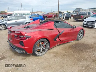 2022 Chevrolet Corvette 3LT with VIN 1G1YC3D44N5110528, listed as a IAAI auction lot 40775469 with 1 mi miles. Bid and sale history available at carsss.com. Image 4.