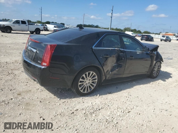2011 Cadillac CTS Performance with VIN 1G6DJ5ED9B0164117, listed as a Copart auction lot 71833424 with 114,717 mi miles and Salvage Title. Bid and sale history available at DreamBid. Image 3.