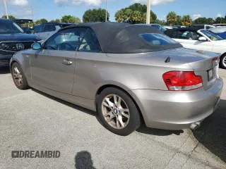 2008 BMW 1 Series 128i with VIN WBAUL73568VE88846, listed as a Copart auction lot 74037744 with Not Provided miles and Salvage Title. Bid and sale history available at carsss.com. Image 2.