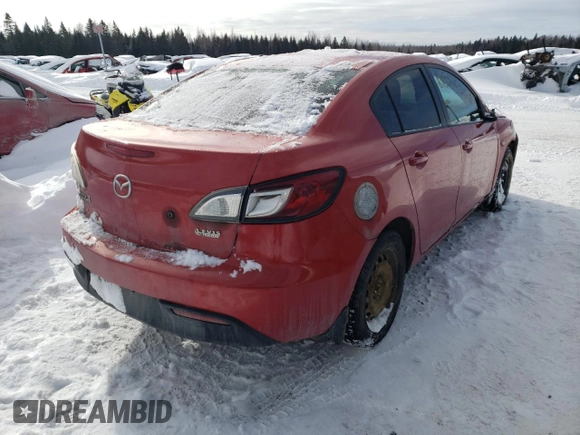 2010 Mazda 3 i SV with VIN JM1BL1SF4A1230188, listed as a Copart auction lot 88521825 with 195,460 mi miles and Non Repairable. Bid and sale history available at DreamBid. Image 3.