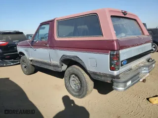 1996 Ford Bronco Custom with VIN 1FMEU15H2TLB67974, listed as a Copart auction lot 75960594 with 236,973 mi miles and Clean Title. Bid and sale history available at carsss.com. Image 2.
