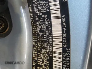 2006 Toyota Avalon XL with VIN 4T1BK36B86U137147, listed as a Copart auction lot 41413035 with Not Provided miles and Salvage Title. Bid and sale history available at DreamBid. Image 14.