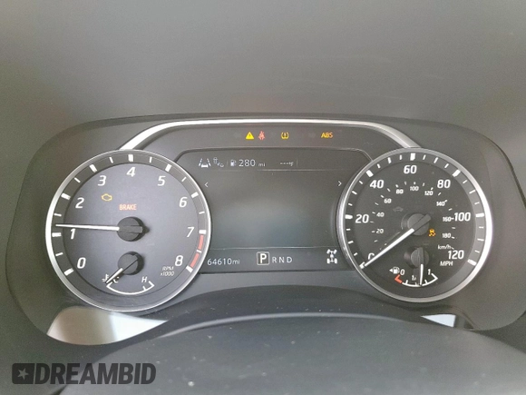 2022 Nissan Frontier Pro-4X with VIN 1N6ED1EK5NN691351, listed as a Copart auction lot 65206915 with 64,610 mi miles and Salvage title. Bid and sale history available at DreamBid. Image 9.