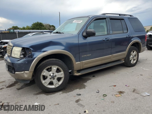 2004 Ford Explorer Eddie Bauer z VIN 1FMZU64K54UB61660, wystawiony jako Copart lot #60890085 z przebiegiem 194 733 mil mil oraz Szkoda całkowita • Salvage title. Historia ofert i sprzedaży dostępna na DreamBid. Obrazek 1.