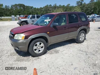 2002 Mazda Tribute LX with VIN 4F2CU09112KM04736, listed as a Copart auction lot 52736525 with 254,322 mi miles and Salvage Title. Bid and sale history available at carsss.com. Image 1.