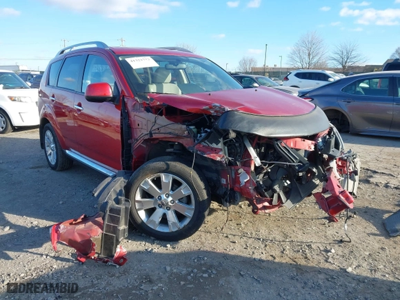 2008 Mitsubishi Outlander SE with VIN JA4LT31W68Z011269, listed as a IAAI auction lot 41321772 with 1 mi miles. Bid and sale history available at carsss.com. Image 6.