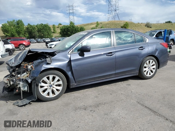 2016 Subaru Legacy Premium with VIN 4S3BNAC69G3060500, listed as a Copart auction lot 63344795 with Not provided miles and Salvage title. Bid and sale history available at DreamBid. Image 1.