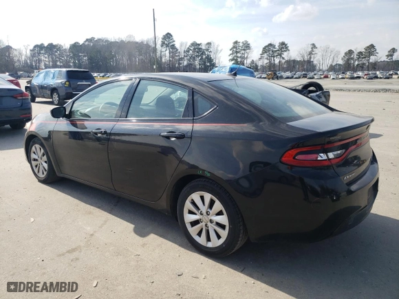 2016 Dodge Dart Aero with VIN 1C3CDFDH8GD530342, listed as a Copart auction lot 43190255 with 127,043 mi miles and Salvage Title. Bid and sale history available at carsss.com. Image 2.