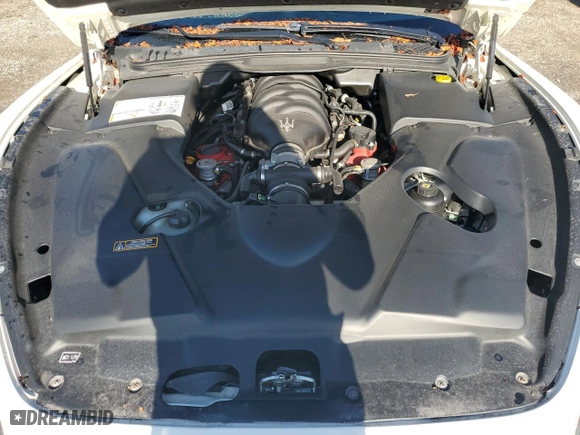 2015 Maserati GranTurismo MC with VIN ZAM45VLA5F0152820, listed as a Copart auction lot 64571614 with 0 mi miles and Salvage Title. Bid and sale history available at carsss.com. Image 11.