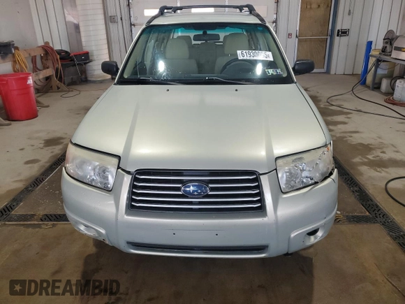 2006 Subaru Forester X with VIN JF1SG63656H759136, listed as a Copart auction lot 61930095 with 94,842 mi miles and Salvage title. Bid and sale history available at DreamBid. Image 5.