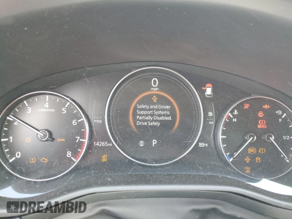 2024 Mazda CX-50 S Select with VIN 7MMVABAM8RN243572, listed as a Copart auction lot 60797435 with 14,265 mi miles and Clean title. Bid and sale history available at DreamBid. Image 9.
