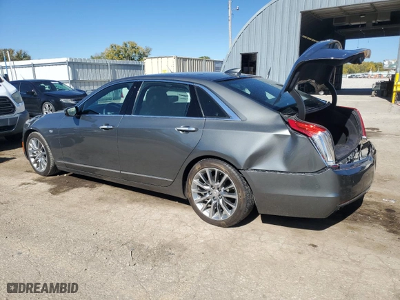 2016 Cadillac CT6 Premium Luxury AWD with VIN 1G6KF5RS6GU150340, listed as a Copart auction lot 77421784 with 101,628 mi miles and Salvage Title. Bid and sale history available at carsss.com. Image 2.