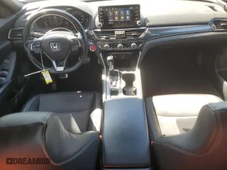 2018 Honda Accord Sedan Sport 1.5T with VIN 1HGCV1F39JA127235, listed as a Copart auction lot 52218285 with 129,019 mi miles and Clean Title. Bid and sale history available at carsss.com. Image 8.