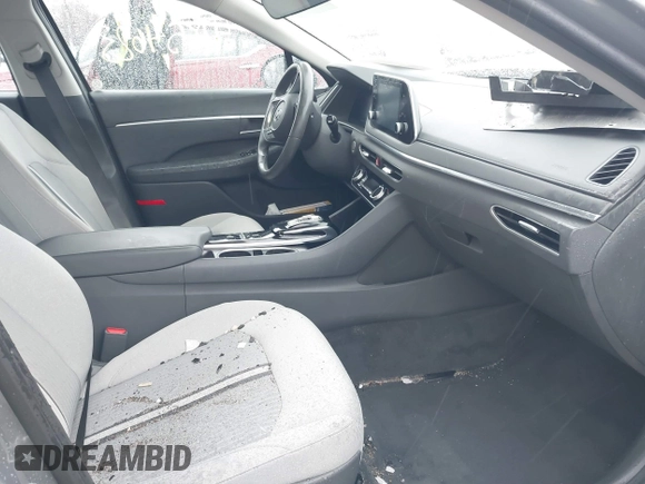 2020 Hyundai Sonata SEL z VIN 5NPEF4JA5LH021064, wystawiony jako IAAI lot #41854623 z przebiegiem 27 450 mil mil oraz . Historia ofert i sprzedaży dostępna na DreamBid. Obrazek 5.