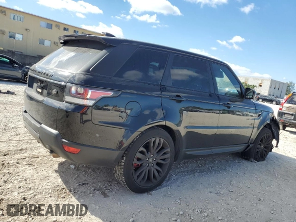 2017 Land Rover Range Rover Sport z VIN SALWR2FE8HA142075, wystawiony jako Copart lot #82588754 z przebiegiem 74 299 mil mil oraz Szkoda całkowita • Salvage title. Historia ofert i sprzedaży dostępna na DreamBid. Obrazek 3.
