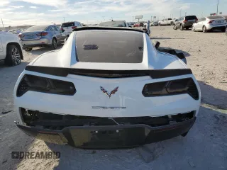 2019 Chevrolet Corvette 2LT with VIN 1G1YD2D73K5103244, listed as a Copart auction lot 82035214 with 0 mi miles and Non Repairable. Bid and sale history available at carsss.com. Image 6.