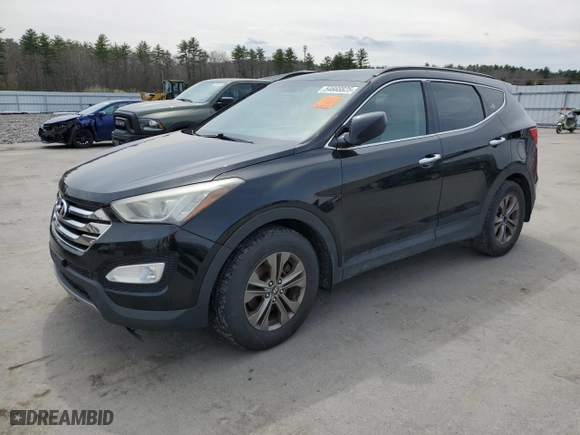 2013 Hyundai Santa Fe Sport with VIN 5XYZUDLB3DG020159, listed as a Copart auction lot 54668825 with 0 mi miles and Clean Title. Bid and sale history available at carsss.com. Image 1.