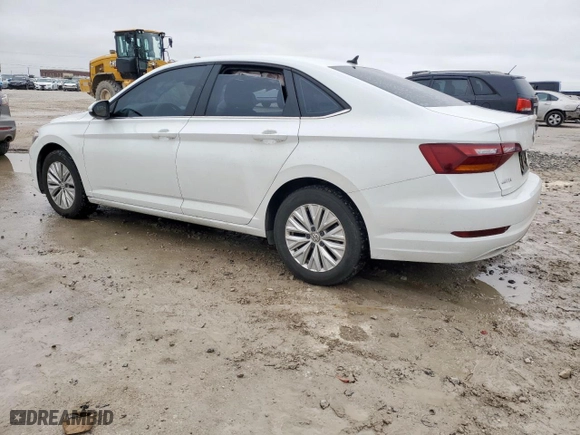 2019 Volkswagen Jetta S with VIN 3VWCB7BU3KM199641, listed as a Copart auction lot 52104155 with 57,006 mi miles and Salvage Title. Bid and sale history available at carsss.com. Image 2.