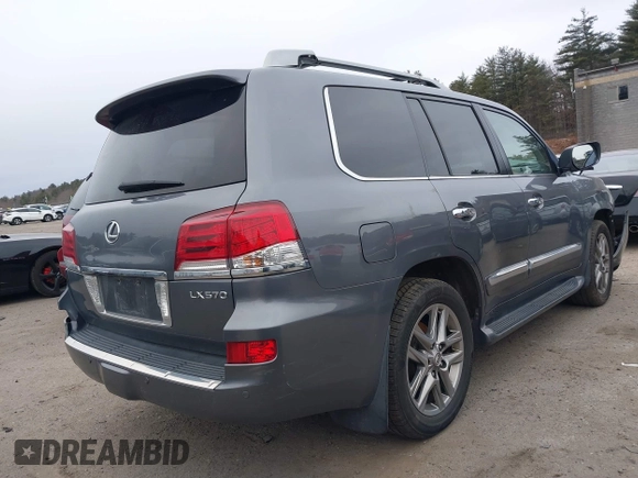 2014 Lexus LX 570 with VIN JTJHY7AX6E4137344, listed as a IAAI auction lot 41260948 with 108,777 mi miles and . Bid and sale history available at DreamBid. Image 4.