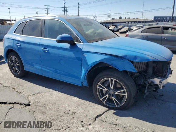 2020 Audi Q5 Premium with VIN WA1G2AFY9L2048790, listed as a Copart auction lot 73029794 with 17,580 mi miles and Salvage Title. Bid and sale history available at carsss.com. Image 4.