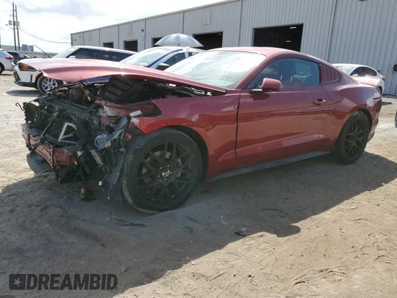 2015 Ford Mustang EcoBoost with VIN 1FA6P8TH8F5315166, listed as a Copart auction lot 51655355 with 82,740 mi miles and Non Repairable. Bid and sale history available at carsss.com. Image 1.