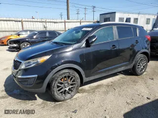 2015 Kia Sportage LX with VIN KNDPB3AC7F7706787, listed as a Copart auction lot 52208155 with 98,017 mi miles and Clean Title. Bid and sale history available at carsss.com. Image 1.