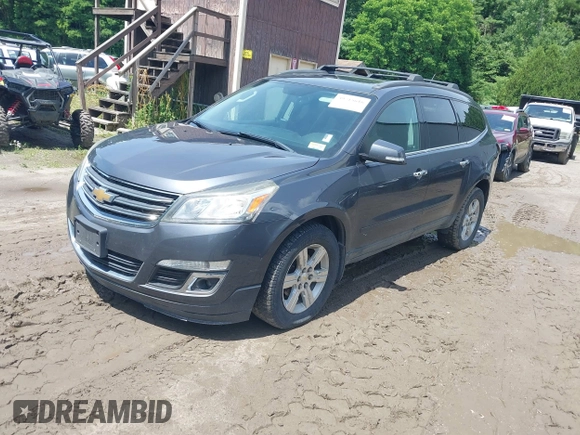 2013 Chevrolet Traverse LT with VIN 1GNKVGKD0DJ120911, listed as a IAAI auction lot 39715616 with 115,367 mi miles and . Bid and sale history available at DreamBid. Image 2.