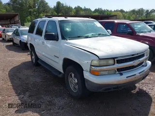 2003 Chevrolet Tahoe LS z VIN 1GNEK13ZX3J174986, wystawiony jako IAAI lot #41918979 z przebiegiem 283 776 mil mil oraz . Historia ofert i sprzedaży dostępna na DreamBid. Obrazek 1.