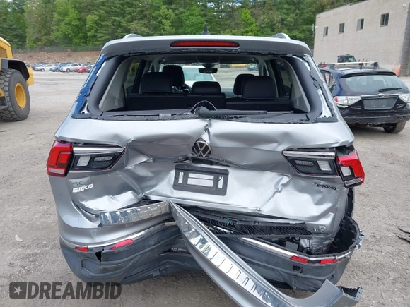 2022 Volkswagen Tiguan SE с VIN 3VV2B7AX0NM158691, выставлен на аукционе IAAI как лот 42286425 с пробегом 22 578 миль миль и . История ставок и продаж доступна на DreamBid. Изображение 16.