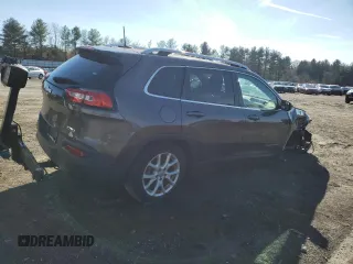 2018 Jeep Cherokee Latitude Plus with VIN 1C4PJLLB1JD512001, listed as a Copart auction lot 77412584 with 40,637 mi miles and Salvage title. Bid and sale history available at DreamBid. Image 3.