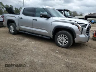2022 Toyota Tundra 2WD SR5 with VIN 5TFLA5AB7NX005251, listed as a Copart auction lot 45131335 with 48,470 mi miles and Salvage Title. Bid and sale history available at carsss.com. Image 4.