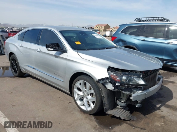 2017 Chevrolet Impala Premier with VIN 1G1145S38HU117464, listed as a IAAI auction lot 42244050 with 199,043 mi miles and . Bid and sale history available at DreamBid. Image 1.