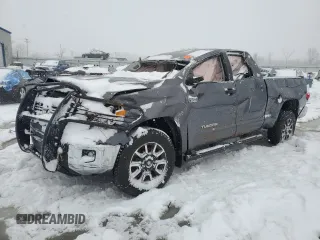 2017 Toyota Tundra SR z VIN 5TFUY5F1XHX608084, wystawiony jako Copart lot #45316925 z przebiegiem Nie podano mil oraz Szkoda całkowita • Salvage title. Historia ofert i sprzedaży dostępna na DreamBid. Obrazek 1.