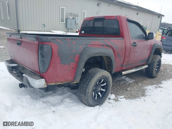 2006 Chevrolet Colorado LT w/1LT with VIN 1GCDT146068122476, listed as a IAAI auction lot 41281077 with 151,072 mi miles. Bid and sale history available at carsss.com. Image 4.