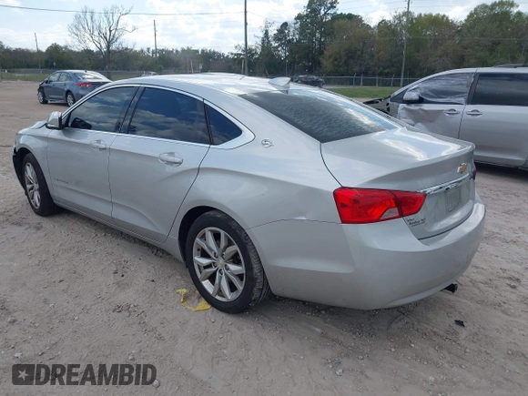 2018 Chevrolet Impala LT with VIN 2G1105S38J9107287, listed as a IAAI auction lot 41689057 with 121,062 mi miles and . Bid and sale history available at DreamBid. Image 3.