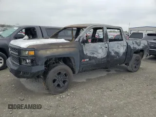 2015 Chevrolet Silverado 1500 LTZ with VIN 3GCUKSEC7FG495909, listed as a Copart auction lot 71417294 with Not Provided miles and Non Repairable. Bid and sale history available at carsss.com. Image 1.