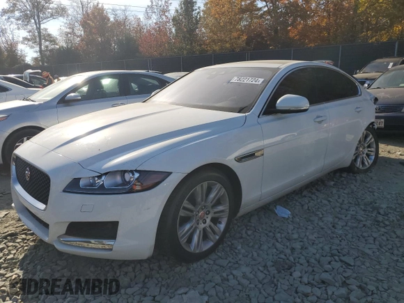2017 Jaguar XF 35t Premium with VIN SAJBJ4BV2HCY38967, listed as a Copart auction lot 78221724 with 66,641 mi miles and Salvage Title. Bid and sale history available at carsss.com. Image 1.