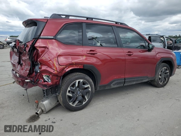 2025 Subaru Forester Limited with VIN JF2SLDRC5SH498089, listed as a Copart auction lot 59038595 with 1,631 mi miles and Clean title. Bid and sale history available at DreamBid. Image 3.