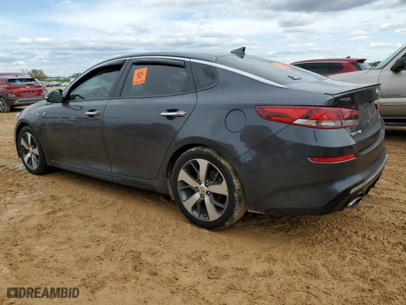 2019 Kia Optima LX with VIN 5XXGT4L36KG329550, listed as a Copart auction lot 51099625 with 62,473 mi miles and Salvage Title. Bid and sale history available at carsss.com. Image 2.