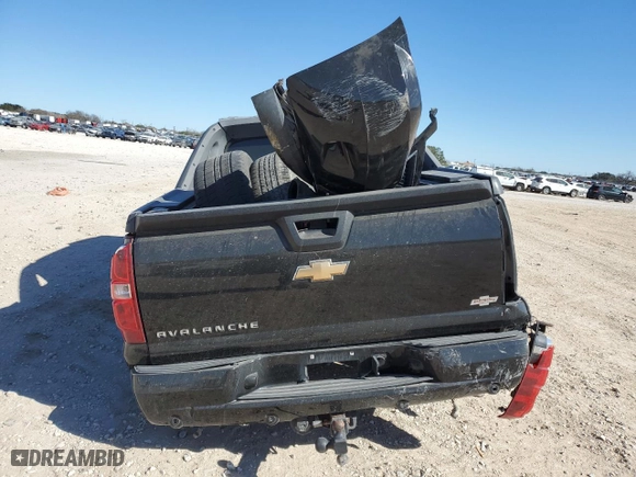 2007 Chevrolet Avalanche LT w/3LT with VIN 3GNFK12307G121447, listed as a Copart auction lot 41582975 with 0 mi miles and Salvage Title. Bid and sale history available at carsss.com. Image 6.
