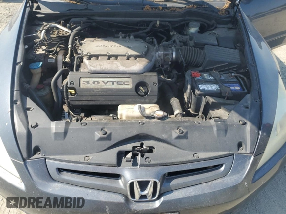 2003 Honda Accord EX z VIN 1HGCM66543A049077, wystawiony jako Copart lot #59642315 z przebiegiem 243 762 mil mil oraz Czysty tytuł • Clean title. Historia ofert i sprzedaży dostępna na DreamBid. Obrazek 11.