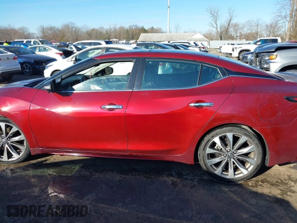 2020 Nissan Maxima Platinum with VIN 1N4AA6FV1LC377694, listed as a IAAI auction lot 40997776 with 14,321 mi miles and . Bid and sale history available at DreamBid. Image 14.